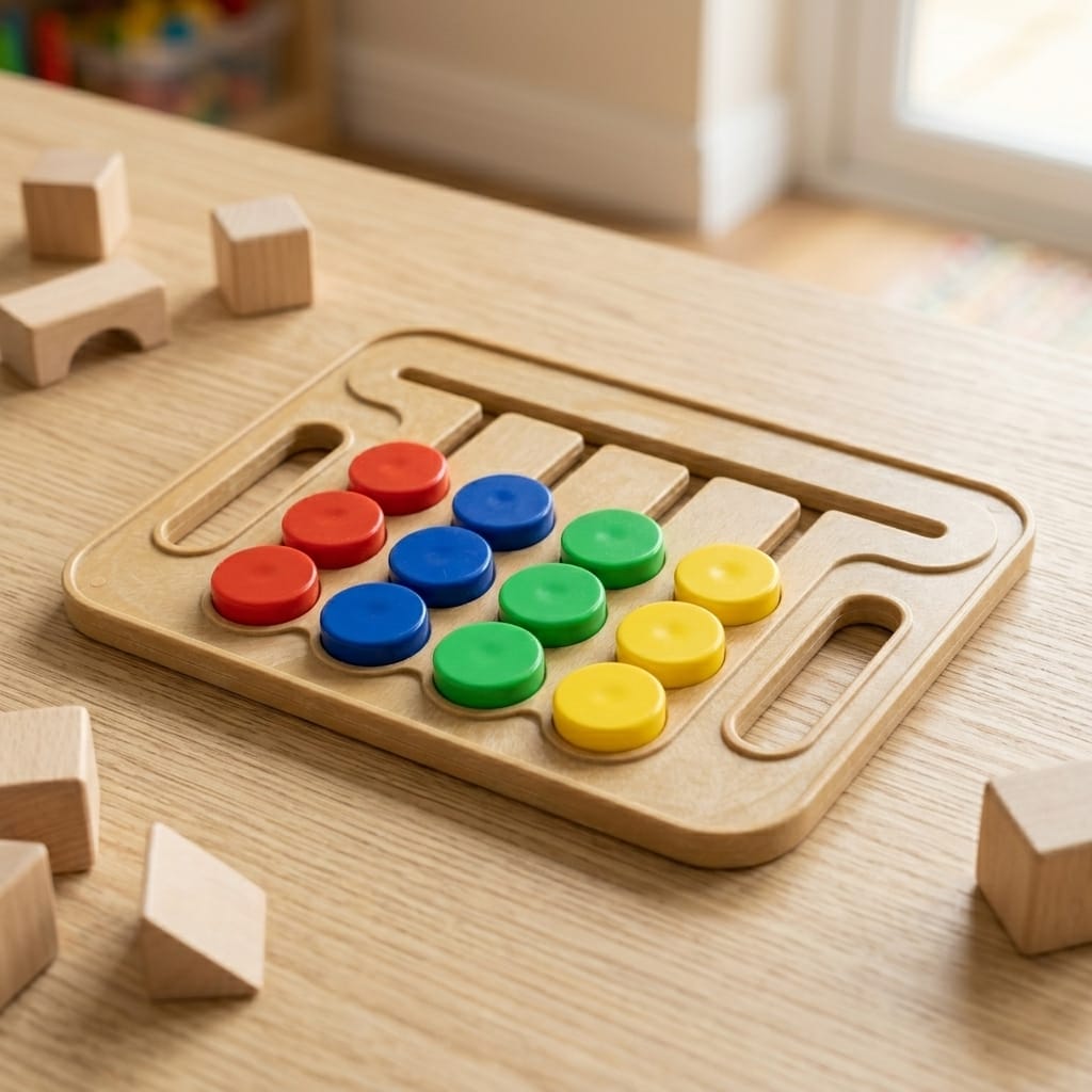 Kids Plastic Color Matching Game | Fun Learning Toy