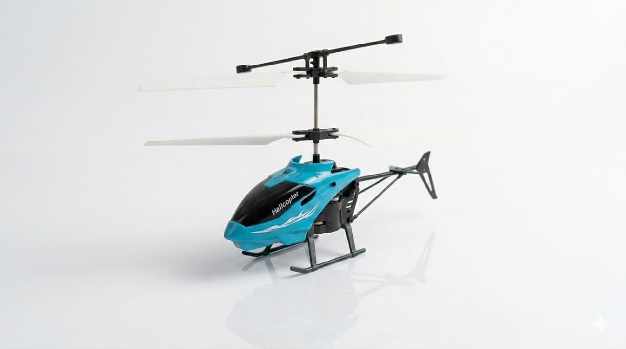Hand Sensor Flying Helicopter For Kids | LED Light Hovering Flying Toy
