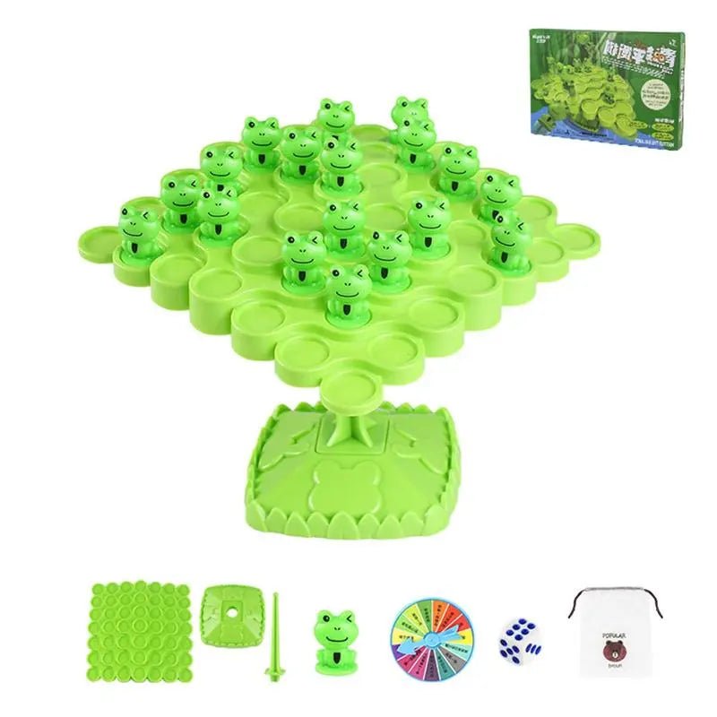 Frog Balance Tree Game For Kids | Educational Strategy & Balancing Toy Set