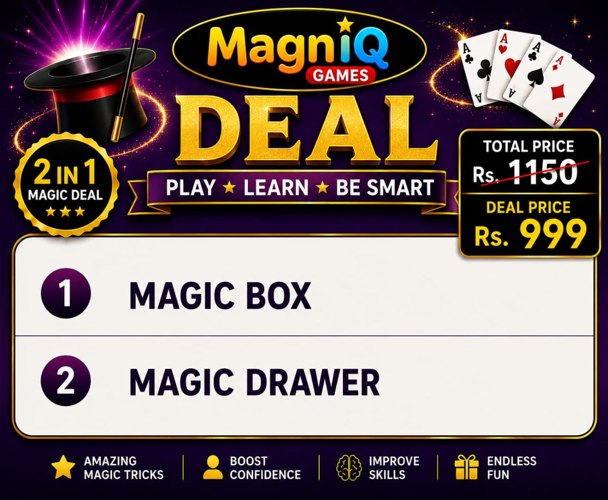 2-in-1 Magic Trick Box Set for Kids & Adults