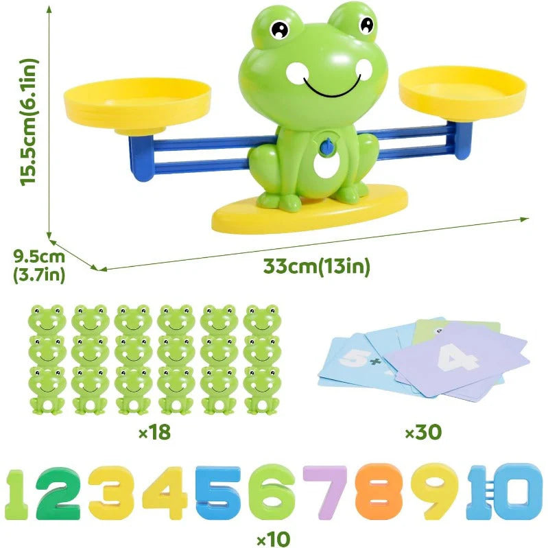 Frog Balance β Fun Math & Counting Learning Toy