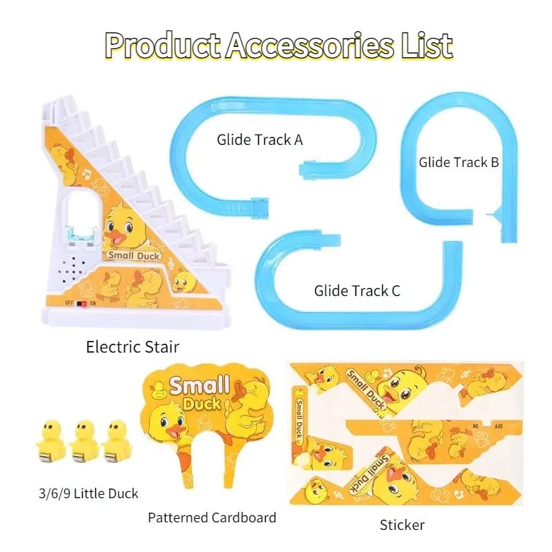 Small Duck Climbing Stairs Toy Set – Educational toys for kids