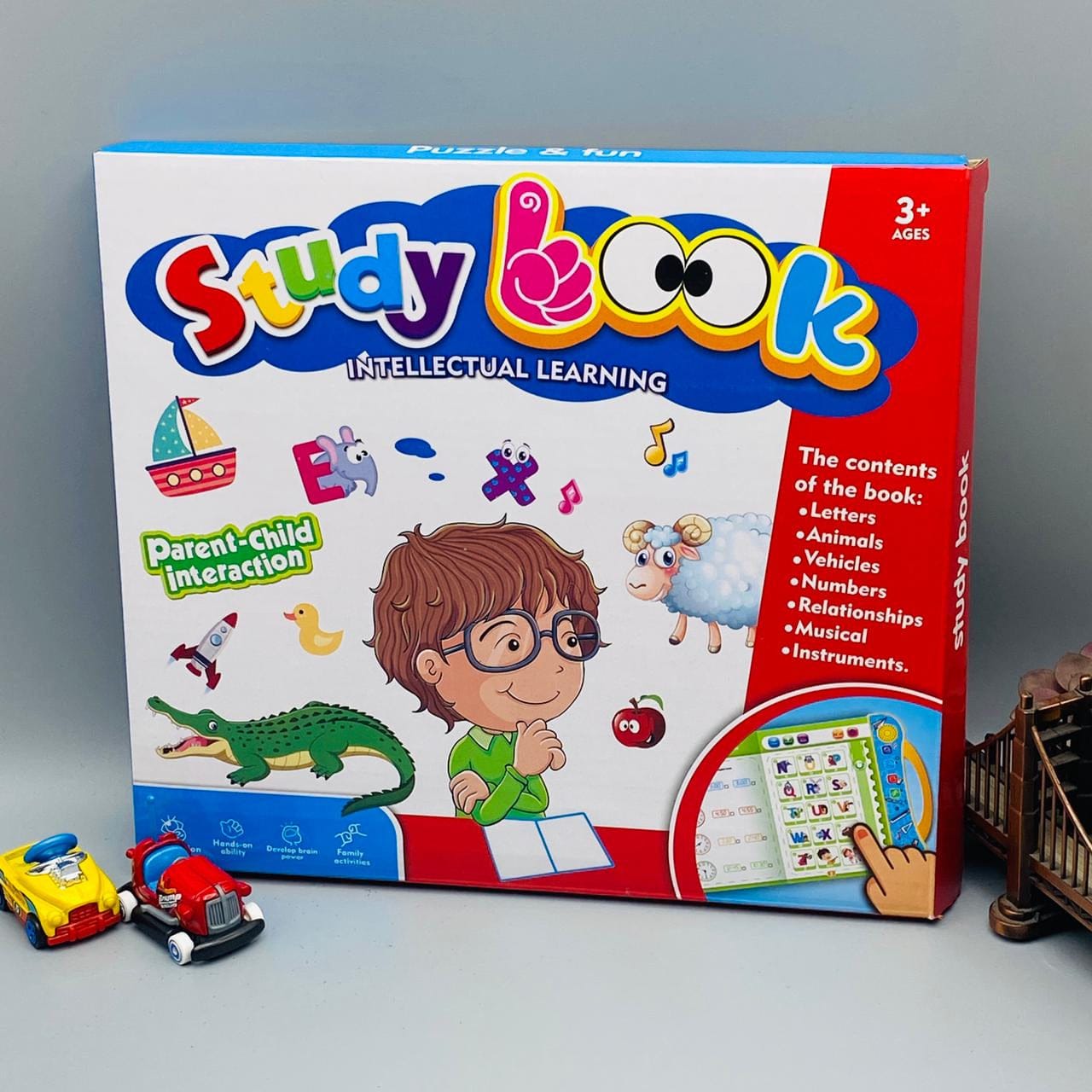 Kids intelligence Study Book for Early Learning and Brain Development