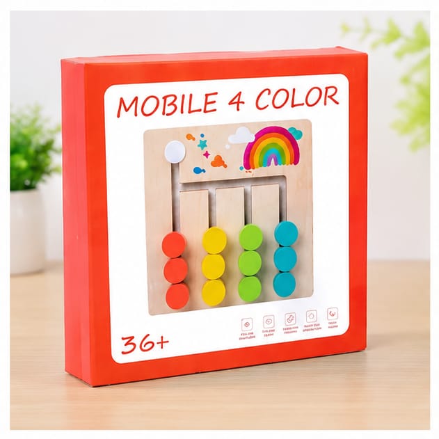 Magnetic Color Matching Board Game For Kids | Educational Learning Toy