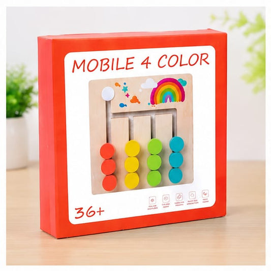 Magnetic Color Matching Board Game For Kids | Educational Learning Toy