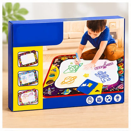 Kids Magic Water Drawing Mat | Reusable Educational Doodle Painting Board