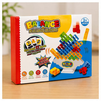 Balance Building Blocks Game For Kids | Educational Stacking & Balance Toy