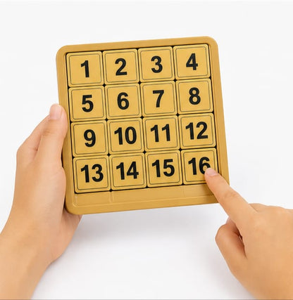 Sliding Block Puzzle Game For Kids | Educational Brain Teaser Toy