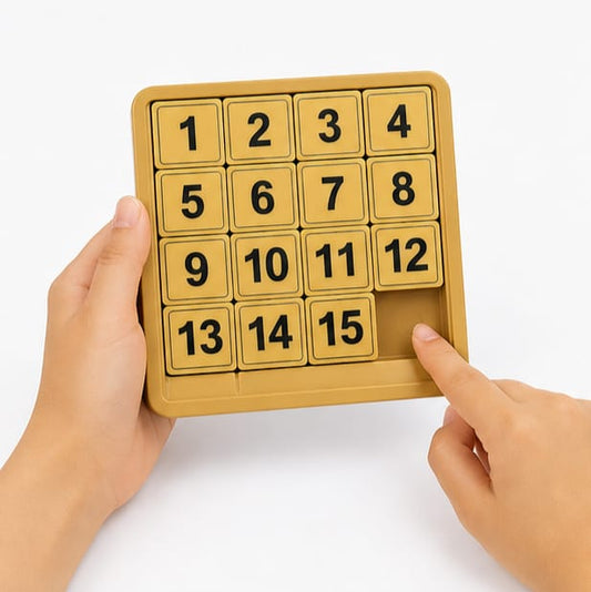 Sliding Block Puzzle Game For Kids | Educational Brain Teaser Toy