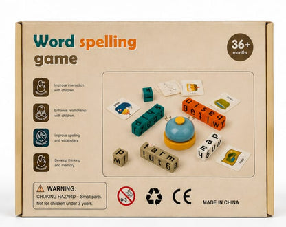 English Word Spelling Learning Game For Kids | Educational Alphabet Matching Toy