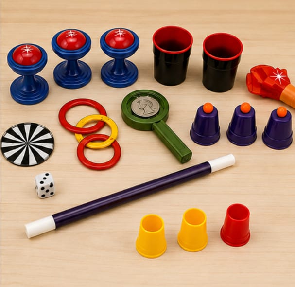 45 Magic Tricks Set For Kids | Jumbo Magic Box Educational Fun Game