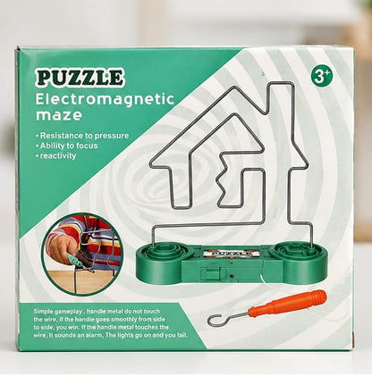 Electromagnetic Wire Maze Puzzle Game For Kids | Hand Speed & Focus Challenge Toy