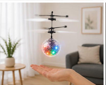 Flying Induction Ball Toy For Kids | USB Rechargeable Hand Controlled Drone Ball