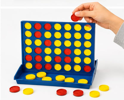 Line Up 4 Board Game For Kids | Educational Strategy & Thinking Puzzle Game