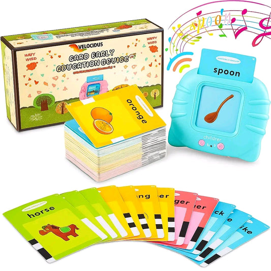 Kids Talking Flash Cards Early Learning Educational Toy