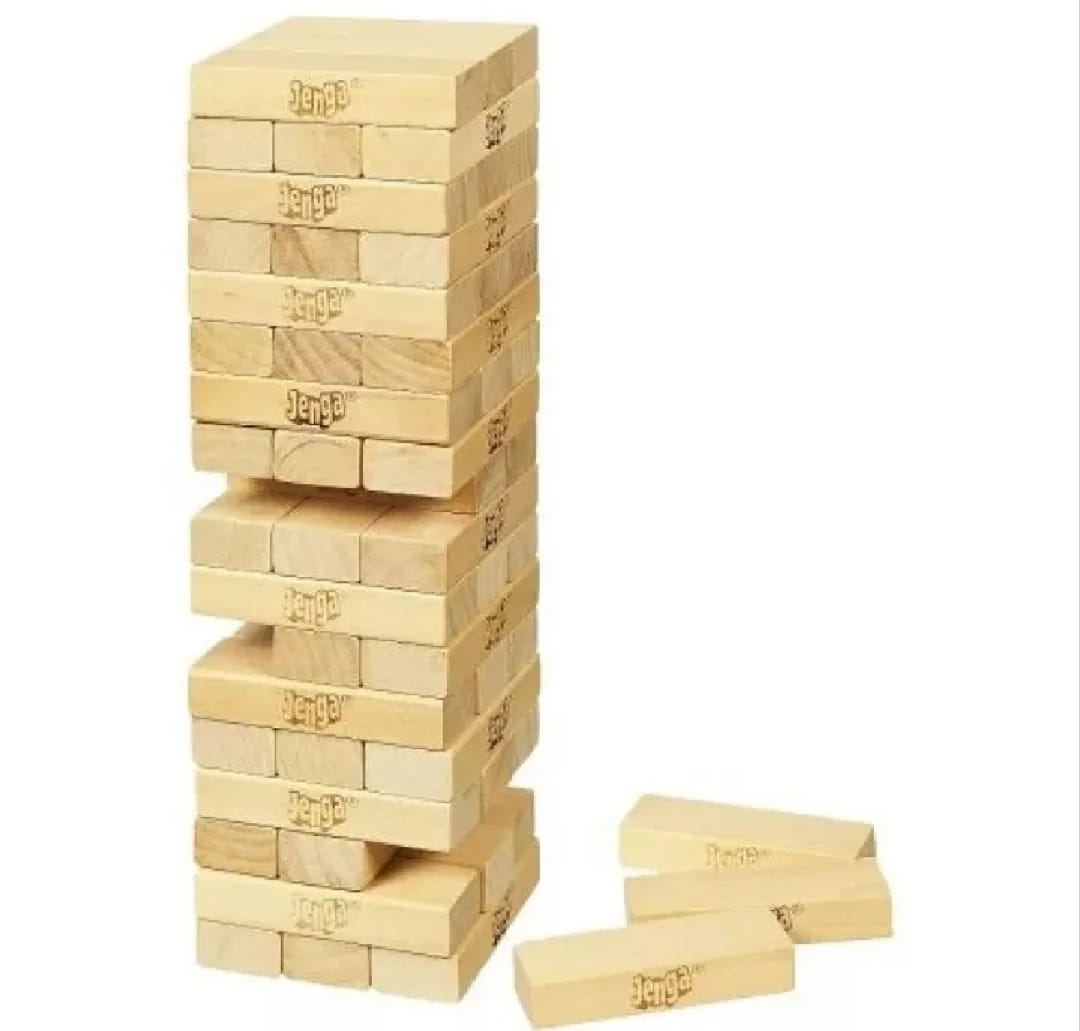 Classic Wooden Jenga Stacking Tower Game