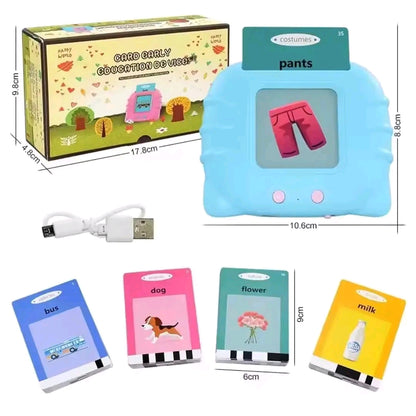 Kids Talking Flash Cards Early Learning Educational Toy
