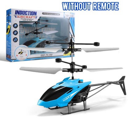 Hand Sensor Flying Helicopter For Kids | LED Light Hovering Flying Toy