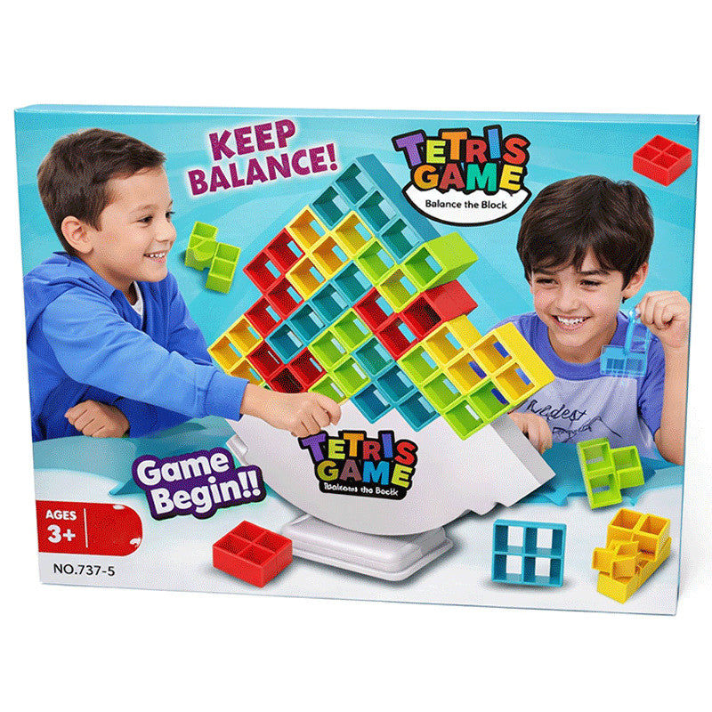 Tetris Balance Game For Kids | Educational Stacking & Strategy Puzzle Toy