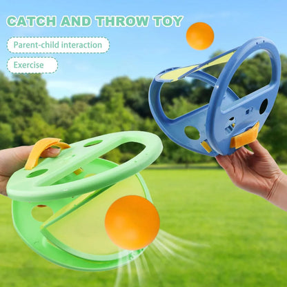 Catch Ball Toss Game For Kids | Outdoor Hand-Eye Coordination Toy Set
