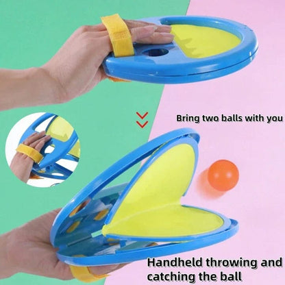 Catch Ball Toss Game For Kids | Outdoor Hand-Eye Coordination Toy Set