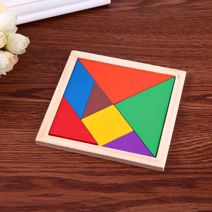 2-in-1 Wooden Tangram & Tetris Puzzle Bundle – Boost Mind Development & Creativity