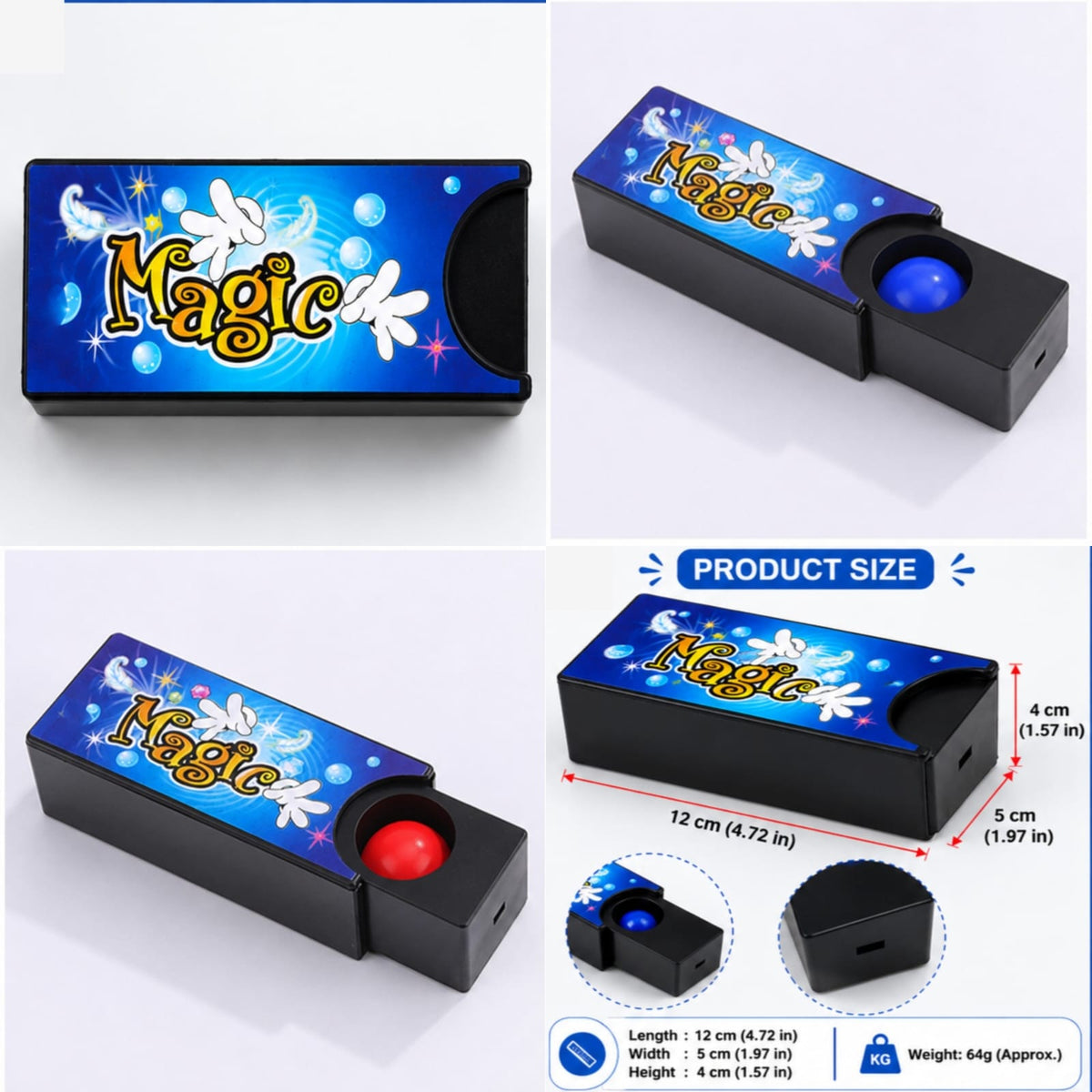 2-in-1 Magic Trick Box Set for Kids & Adults