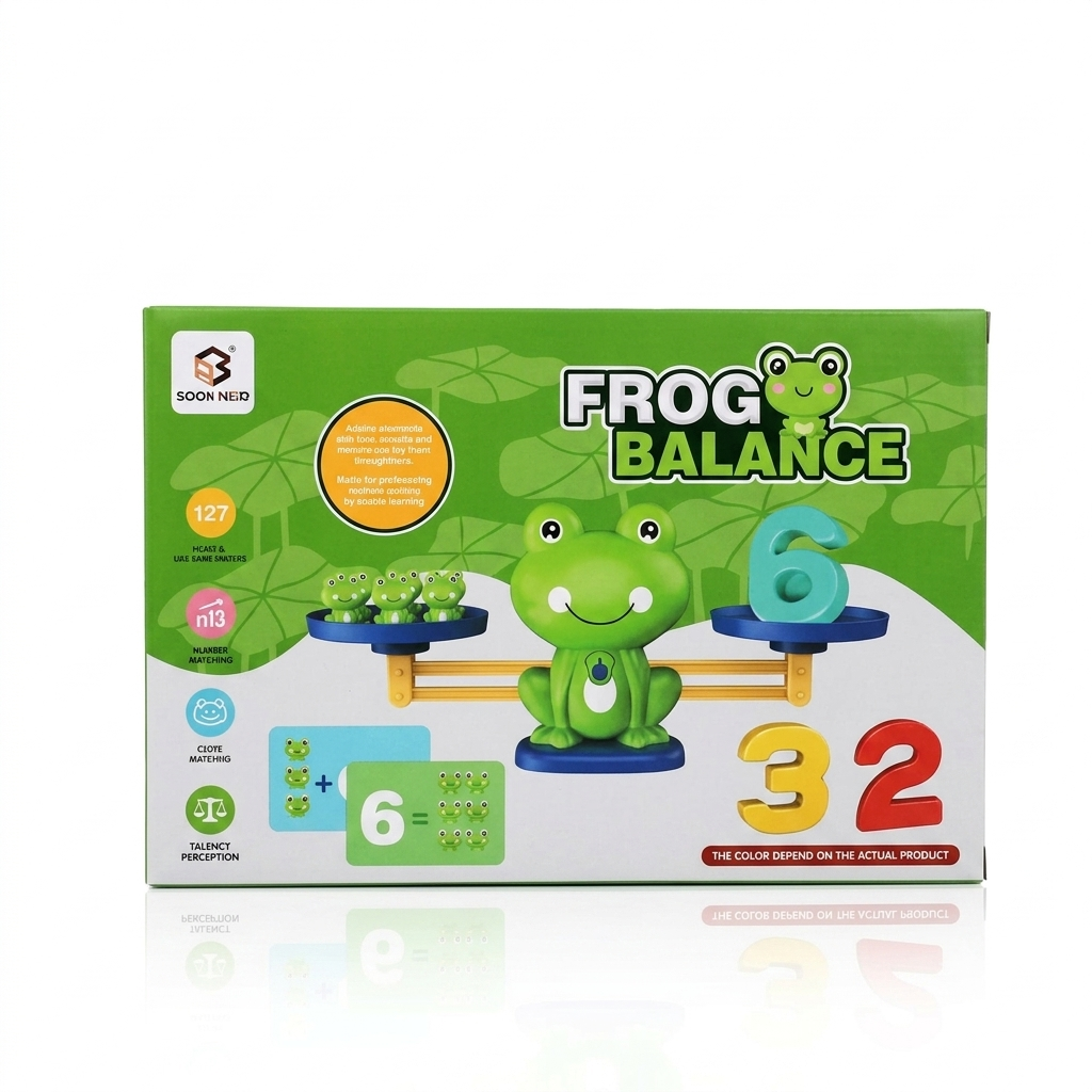 Frog Balance – Fun Math & Counting Learning Toy