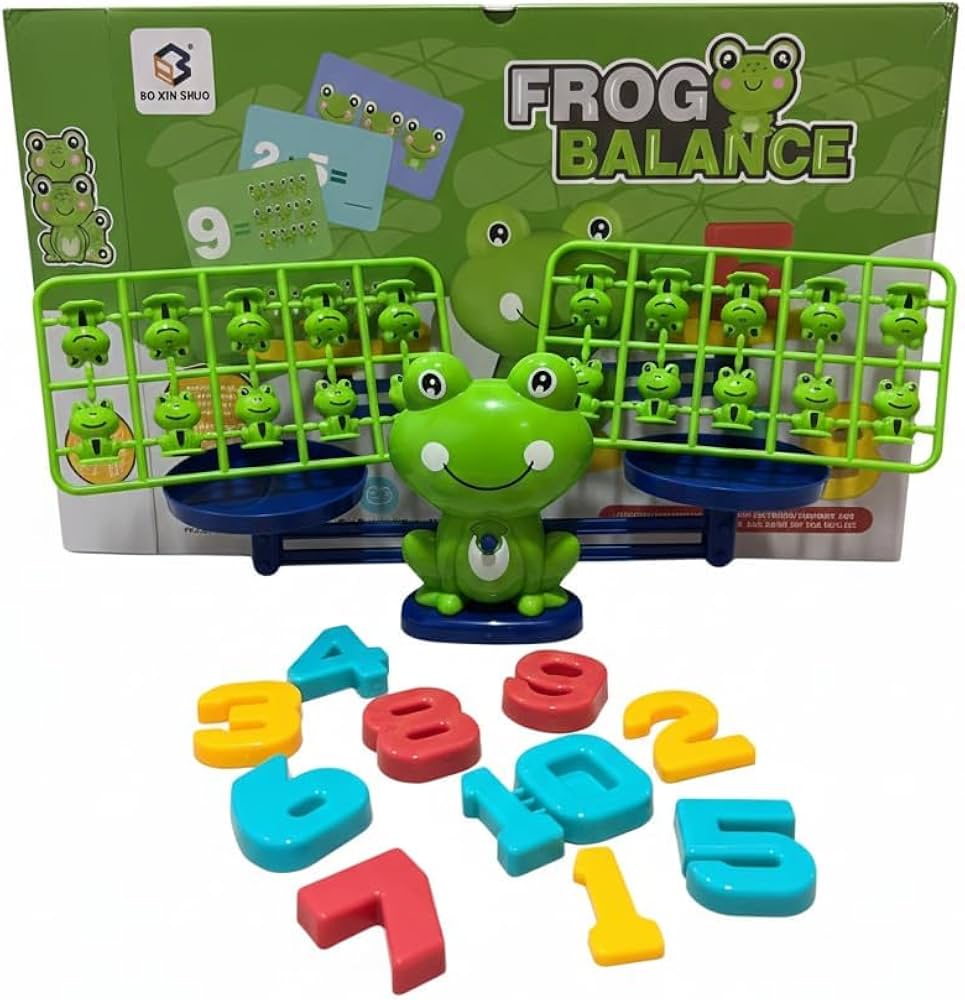 Frog Balance – Fun Math & Counting Learning Toy